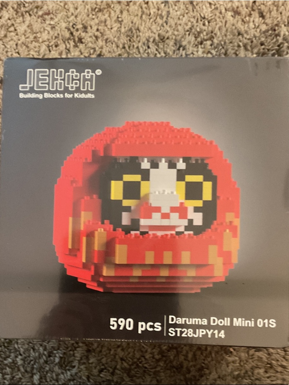 JEKCA Daruma Doll Mini 590pc - Adult Building Set
